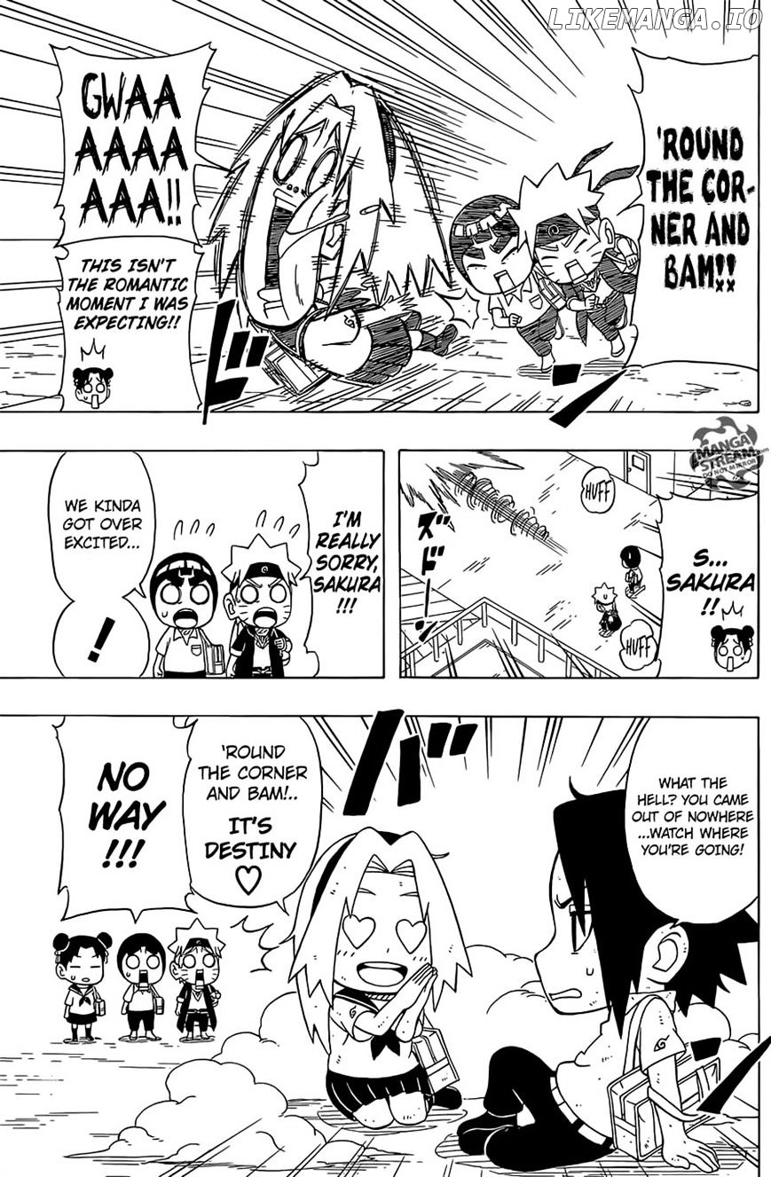 Rock Lee No Seishun Full-Power Ninden chapter 32 - page 7