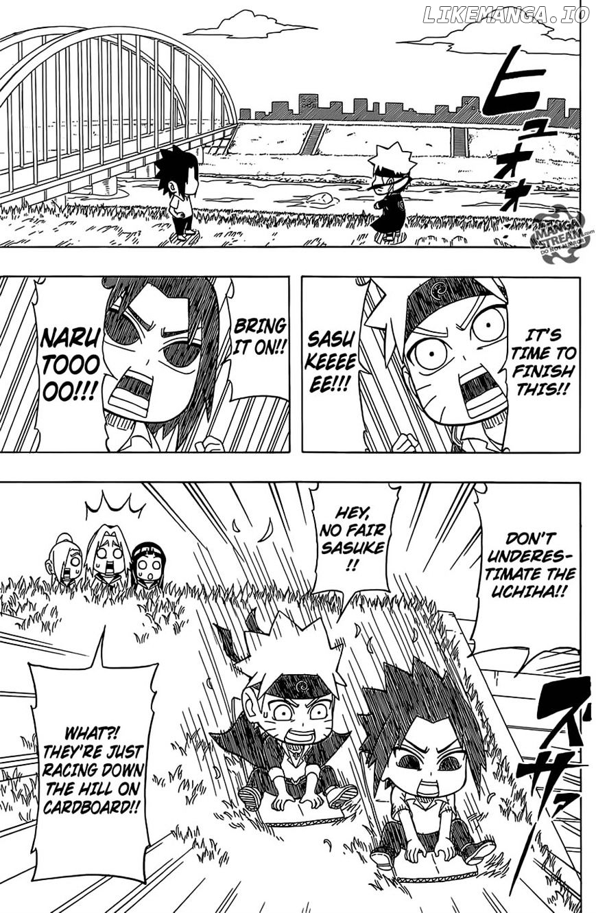 Rock Lee No Seishun Full-Power Ninden chapter 32 - page 9