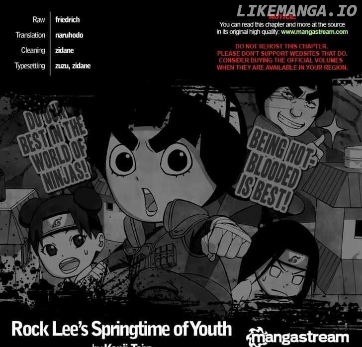 Rock Lee No Seishun Full-Power Ninden chapter 5 - page 2