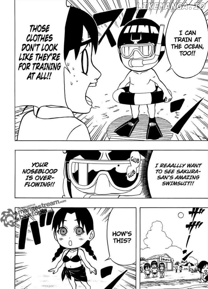 Rock Lee No Seishun Full-Power Ninden chapter 5 - page 4