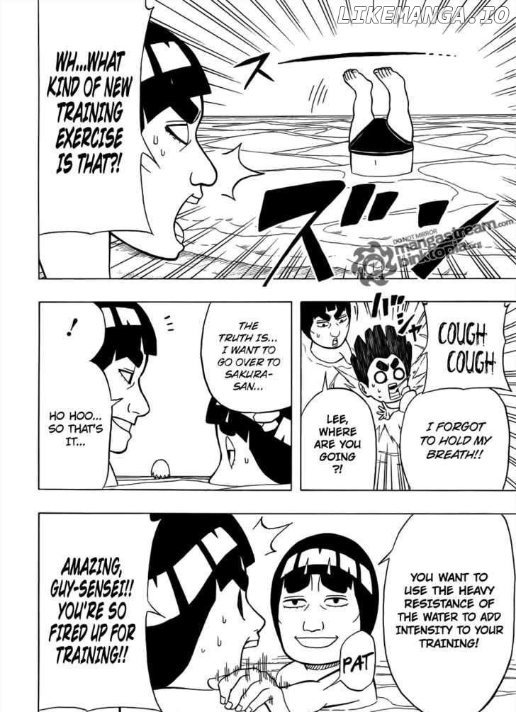Rock Lee No Seishun Full-Power Ninden chapter 5 - page 6