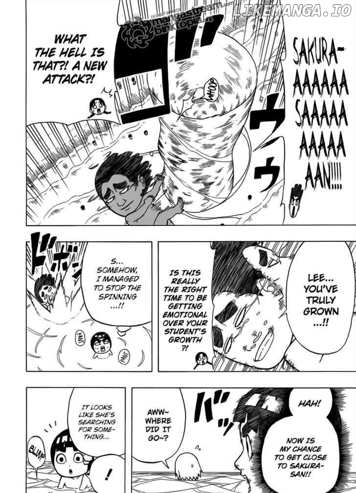 Rock Lee No Seishun Full-Power Ninden chapter 5 - page 8