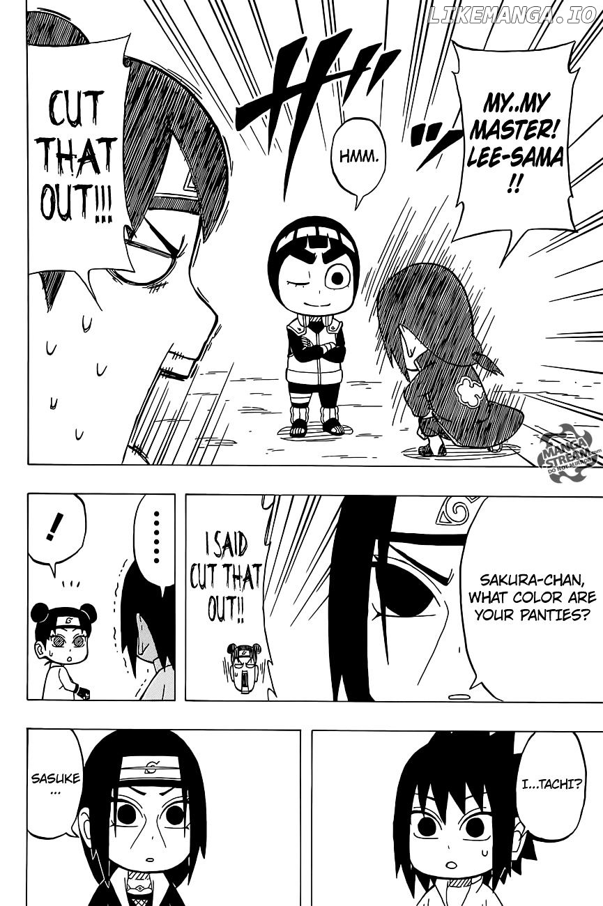 Rock Lee No Seishun Full-Power Ninden chapter 33 - page 11