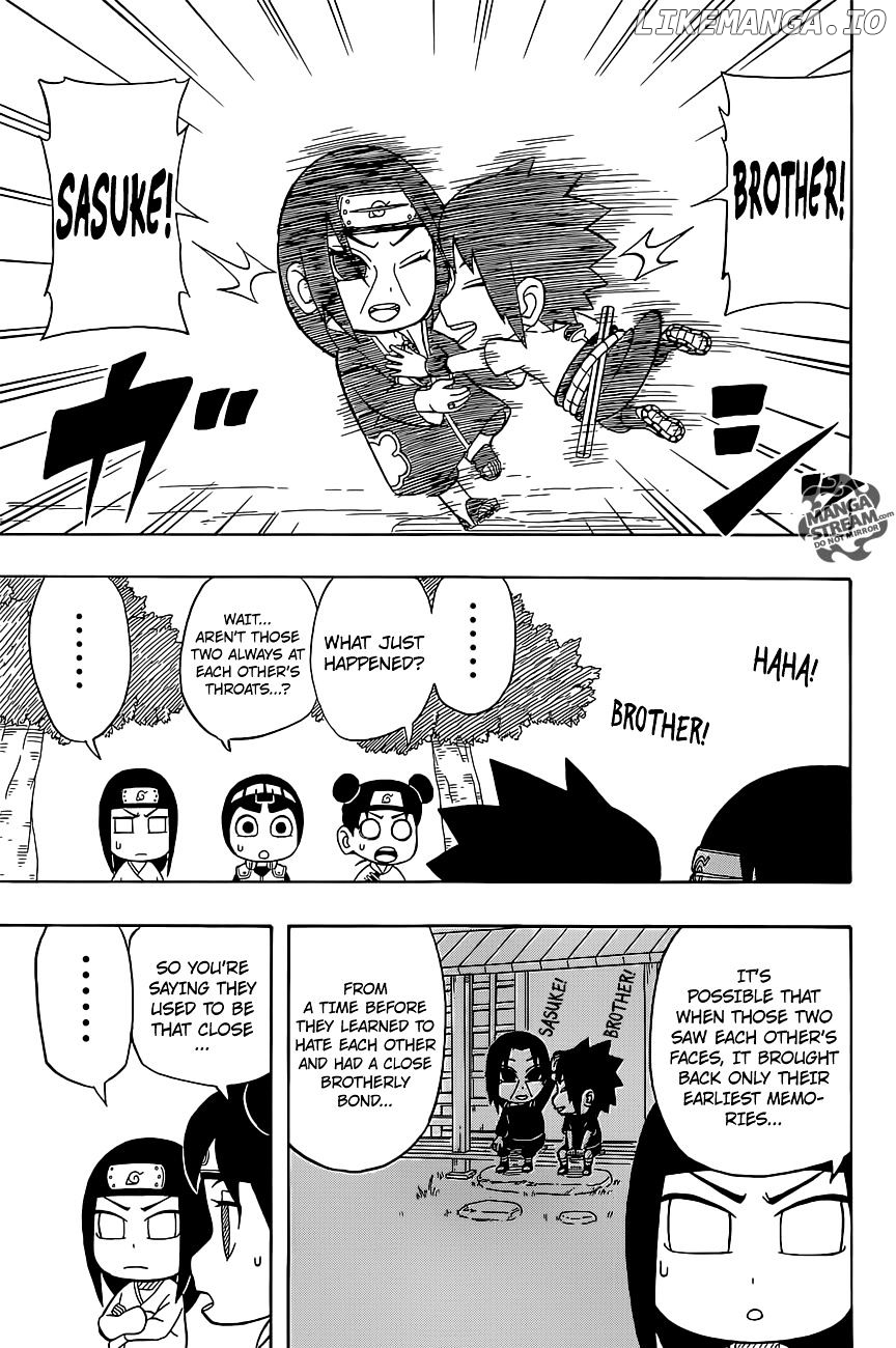Rock Lee No Seishun Full-Power Ninden chapter 33 - page 12