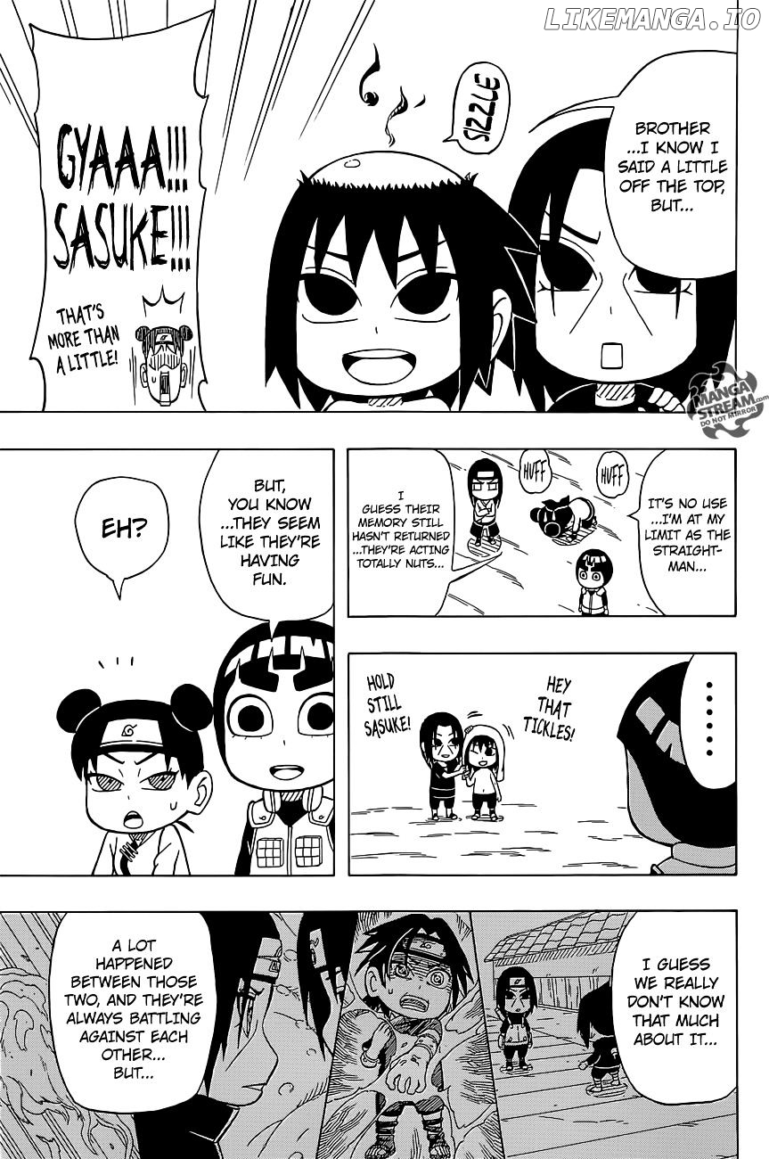 Rock Lee No Seishun Full-Power Ninden chapter 33 - page 18