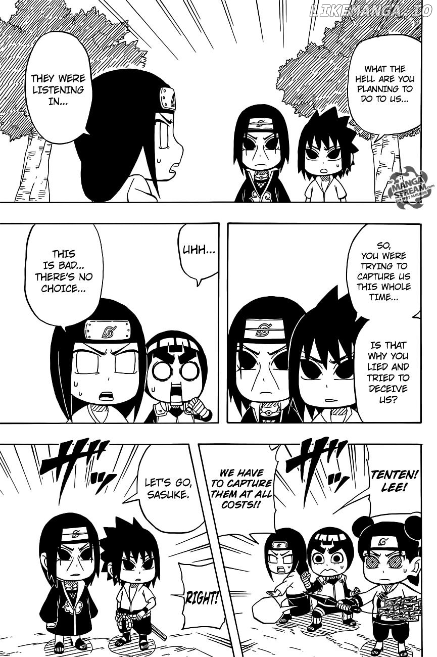 Rock Lee No Seishun Full-Power Ninden chapter 33 - page 20