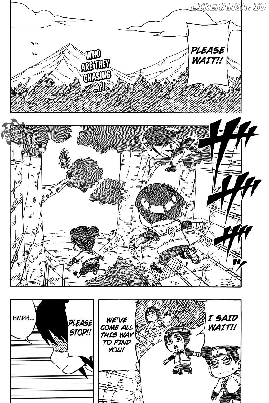 Rock Lee No Seishun Full-Power Ninden chapter 33 - page 3
