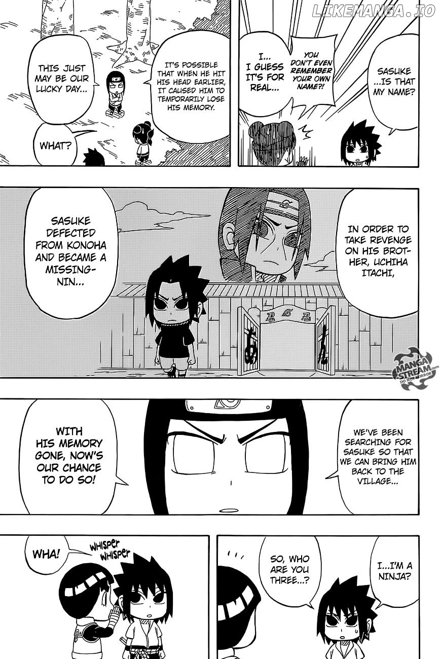Rock Lee No Seishun Full-Power Ninden chapter 33 - page 6
