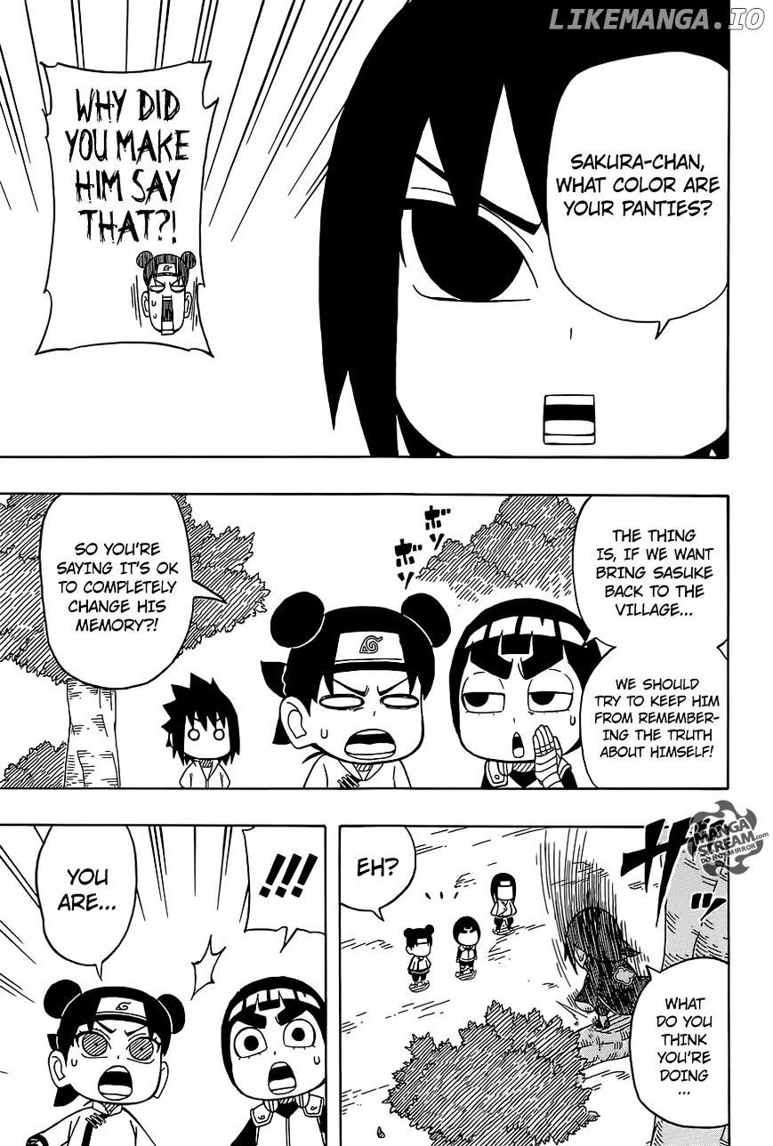 Rock Lee No Seishun Full-Power Ninden chapter 33 - page 8