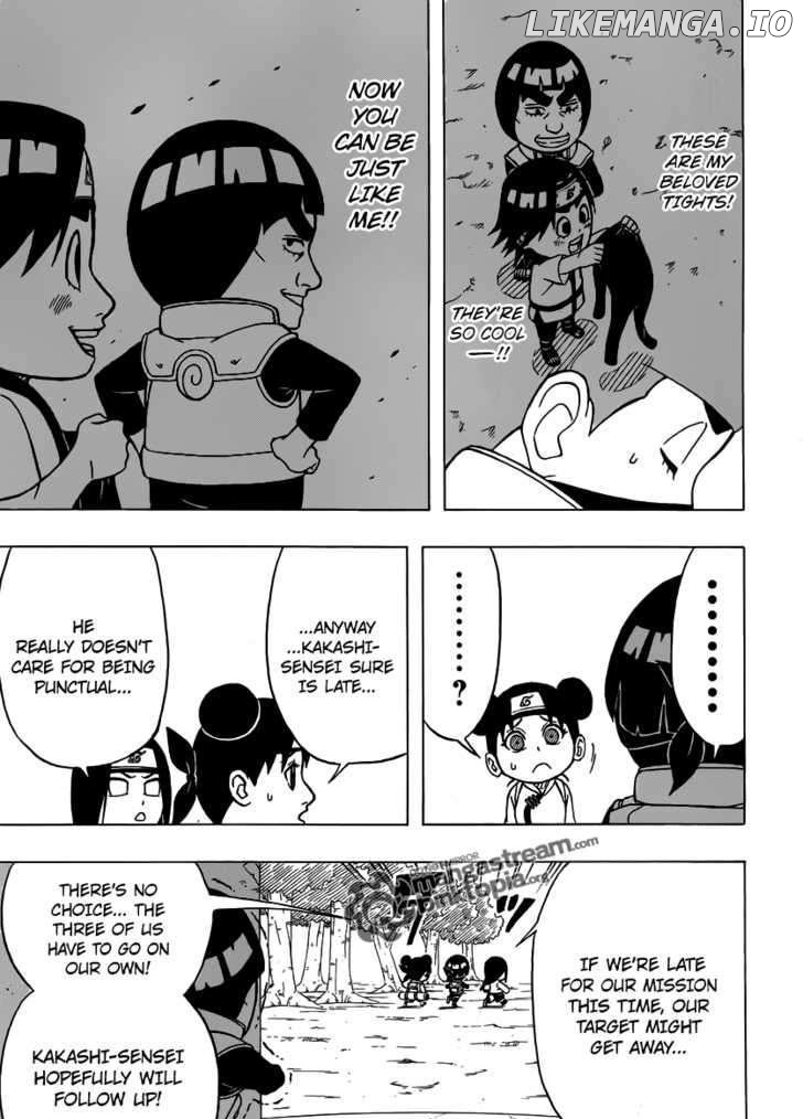 Rock Lee No Seishun Full-Power Ninden chapter 4 - page 12