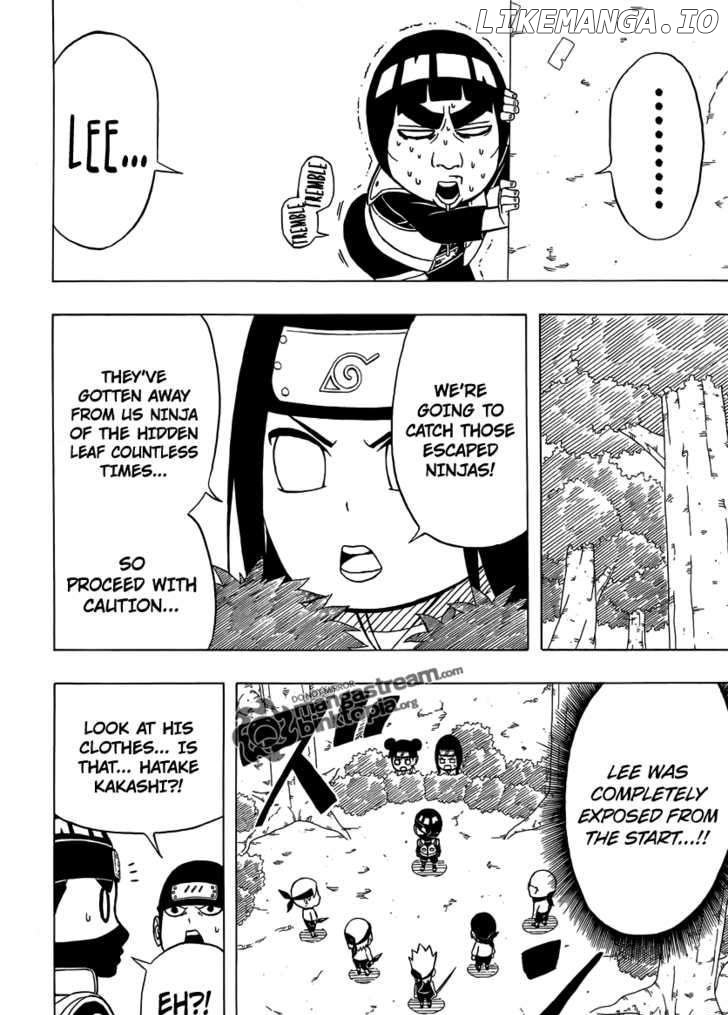 Rock Lee No Seishun Full-Power Ninden chapter 4 - page 13