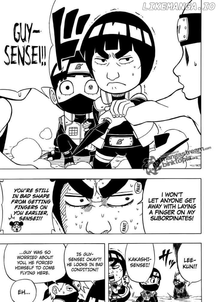 Rock Lee No Seishun Full-Power Ninden chapter 4 - page 18