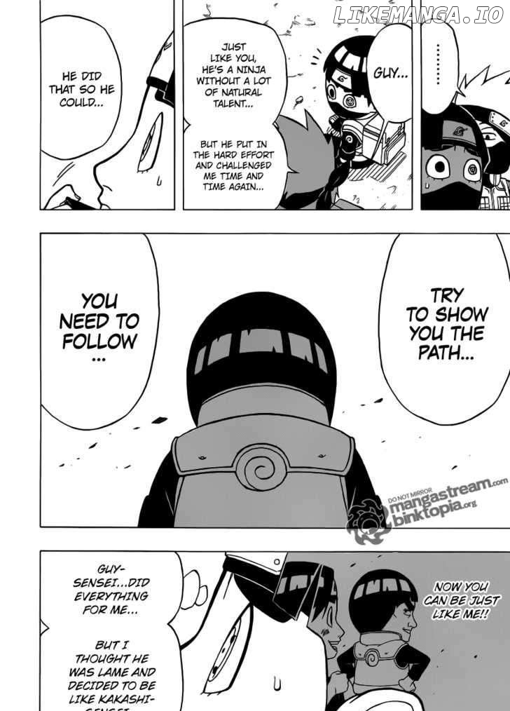 Rock Lee No Seishun Full-Power Ninden chapter 4 - page 19