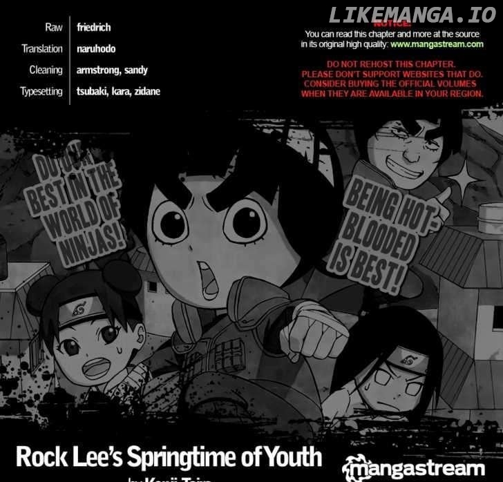 Rock Lee No Seishun Full-Power Ninden chapter 4 - page 2