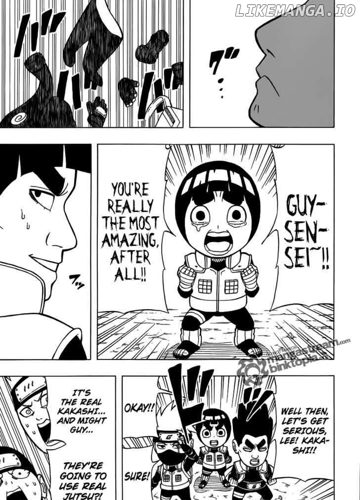 Rock Lee No Seishun Full-Power Ninden chapter 4 - page 20