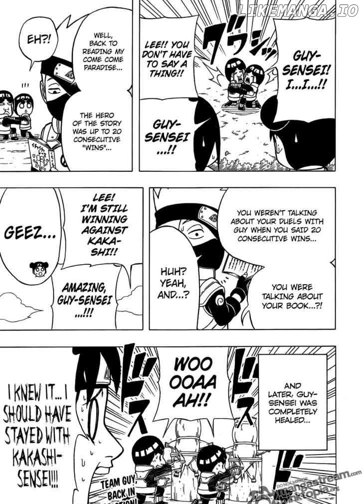 Rock Lee No Seishun Full-Power Ninden chapter 4 - page 22