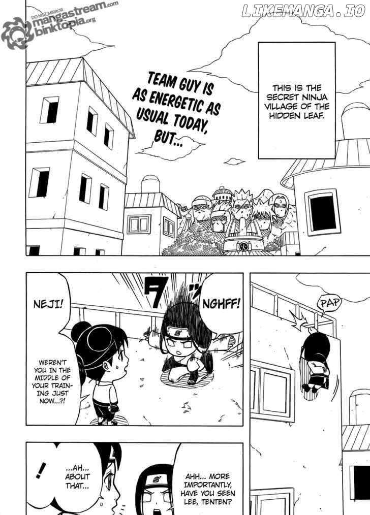 Rock Lee No Seishun Full-Power Ninden chapter 4 - page 3