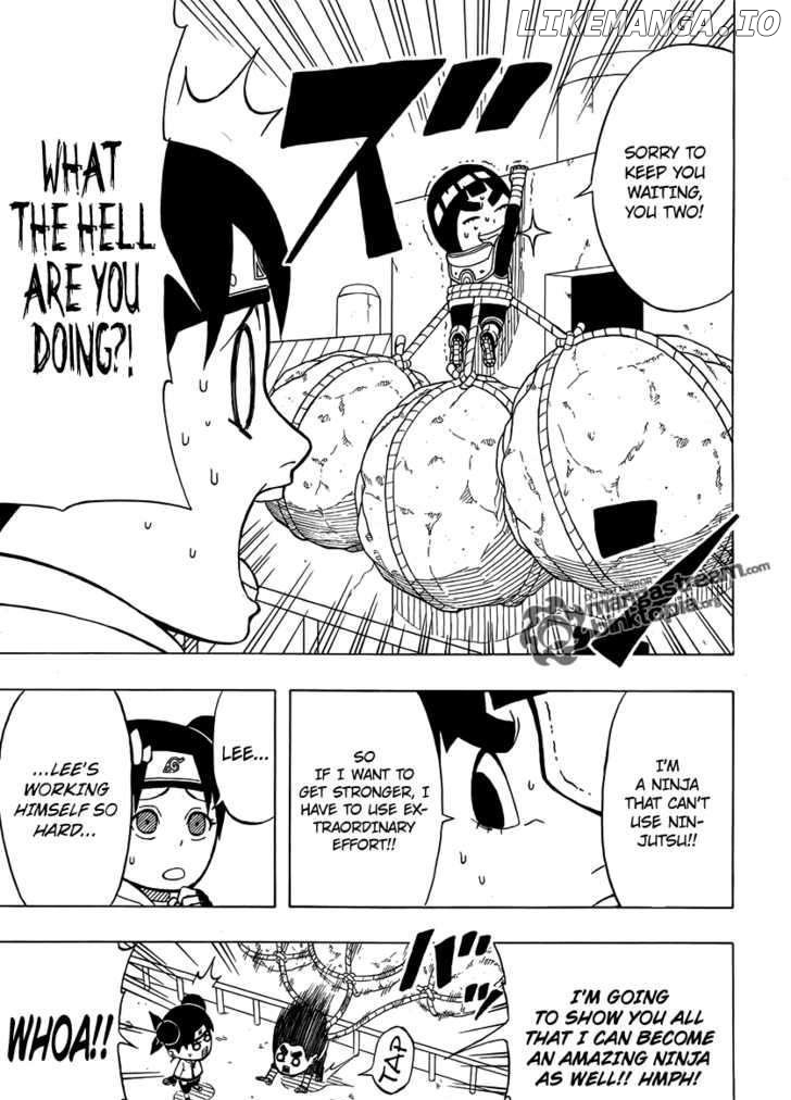 Rock Lee No Seishun Full-Power Ninden chapter 4 - page 4