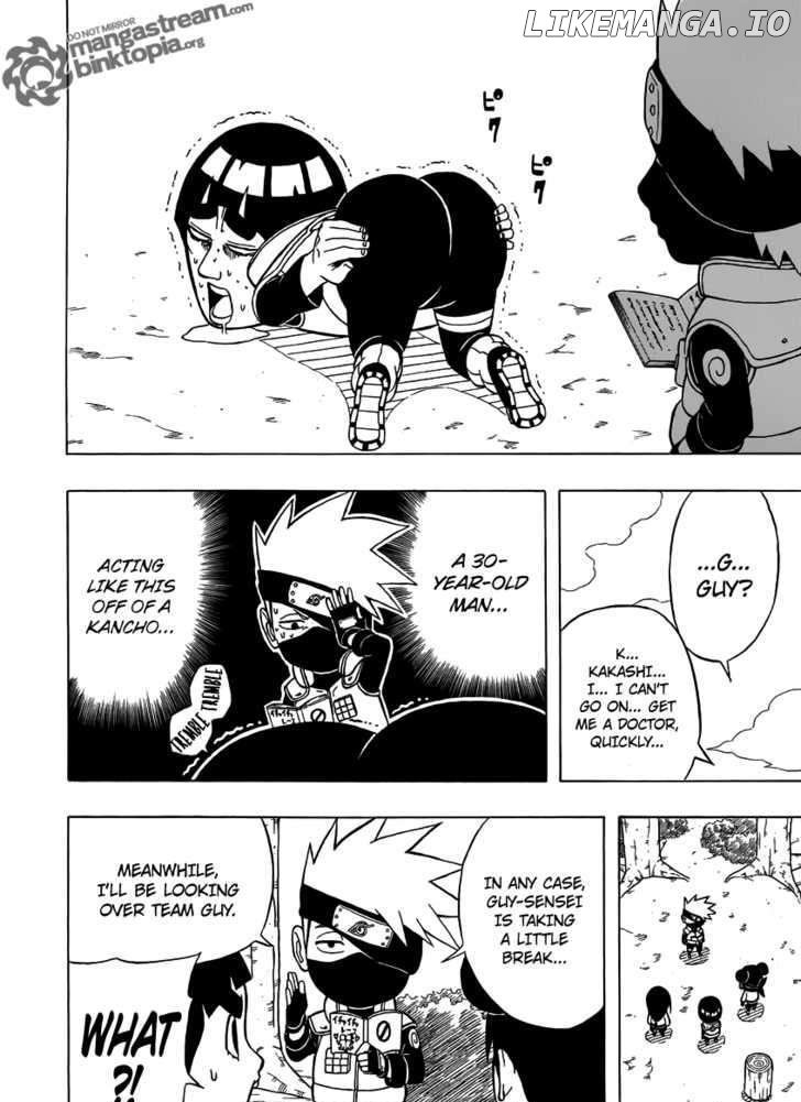 Rock Lee No Seishun Full-Power Ninden chapter 4 - page 7