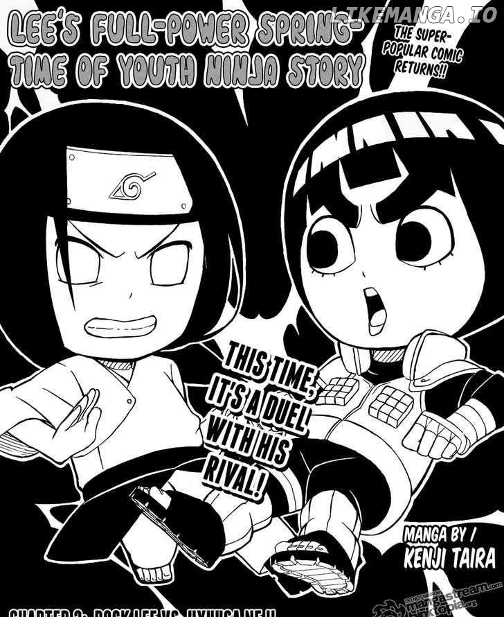 Rock Lee No Seishun Full-Power Ninden chapter 3 - page 1