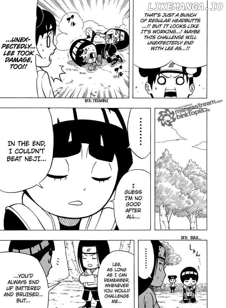 Rock Lee No Seishun Full-Power Ninden chapter 3 - page 20