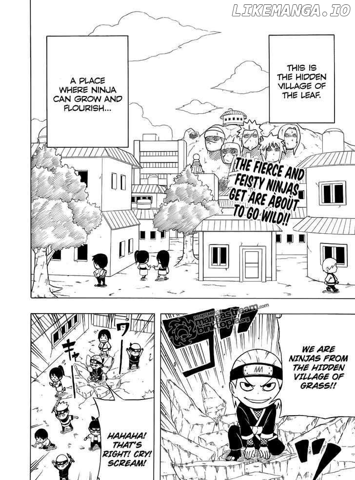 Rock Lee No Seishun Full-Power Ninden chapter 3 - page 3