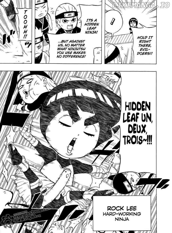 Rock Lee No Seishun Full-Power Ninden chapter 3 - page 4