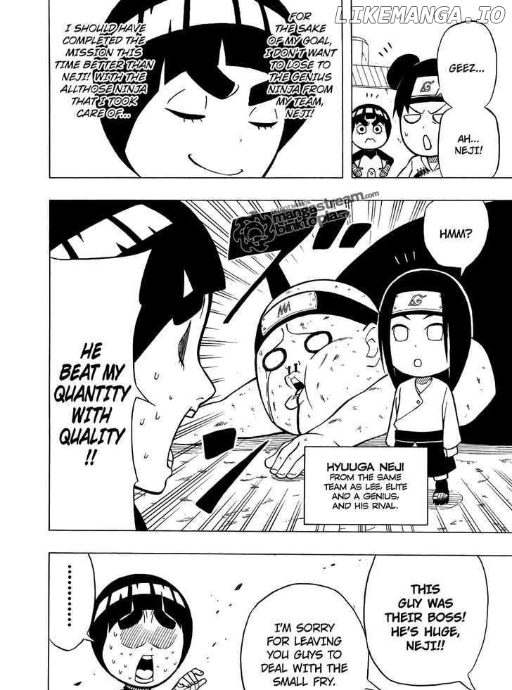 Rock Lee No Seishun Full-Power Ninden chapter 3 - page 7