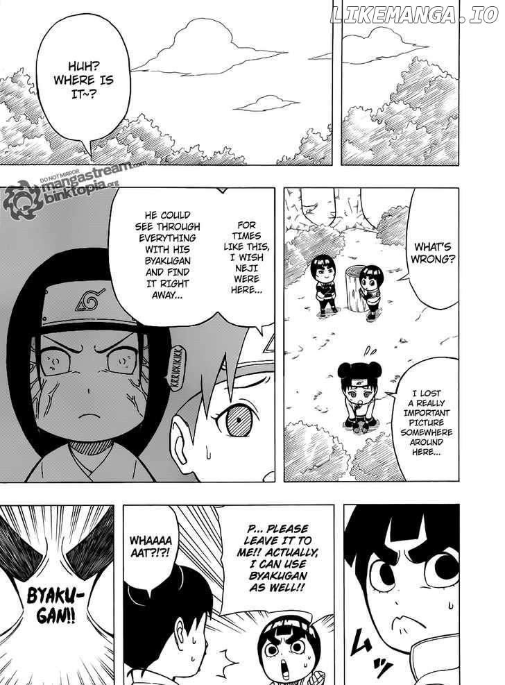 Rock Lee No Seishun Full-Power Ninden chapter 3 - page 8