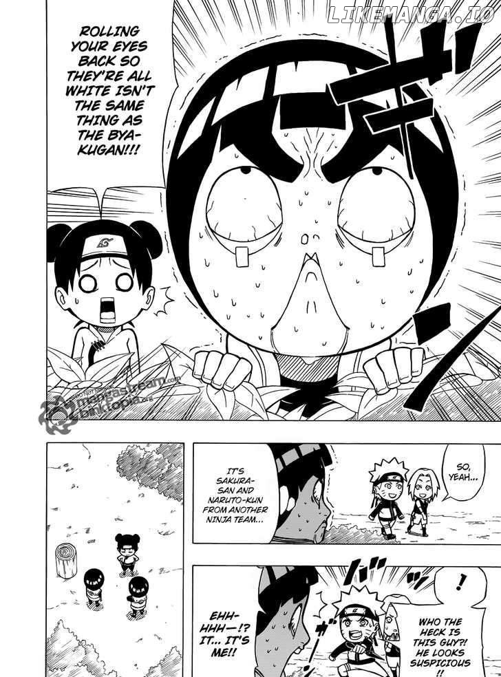 Rock Lee No Seishun Full-Power Ninden chapter 3 - page 9