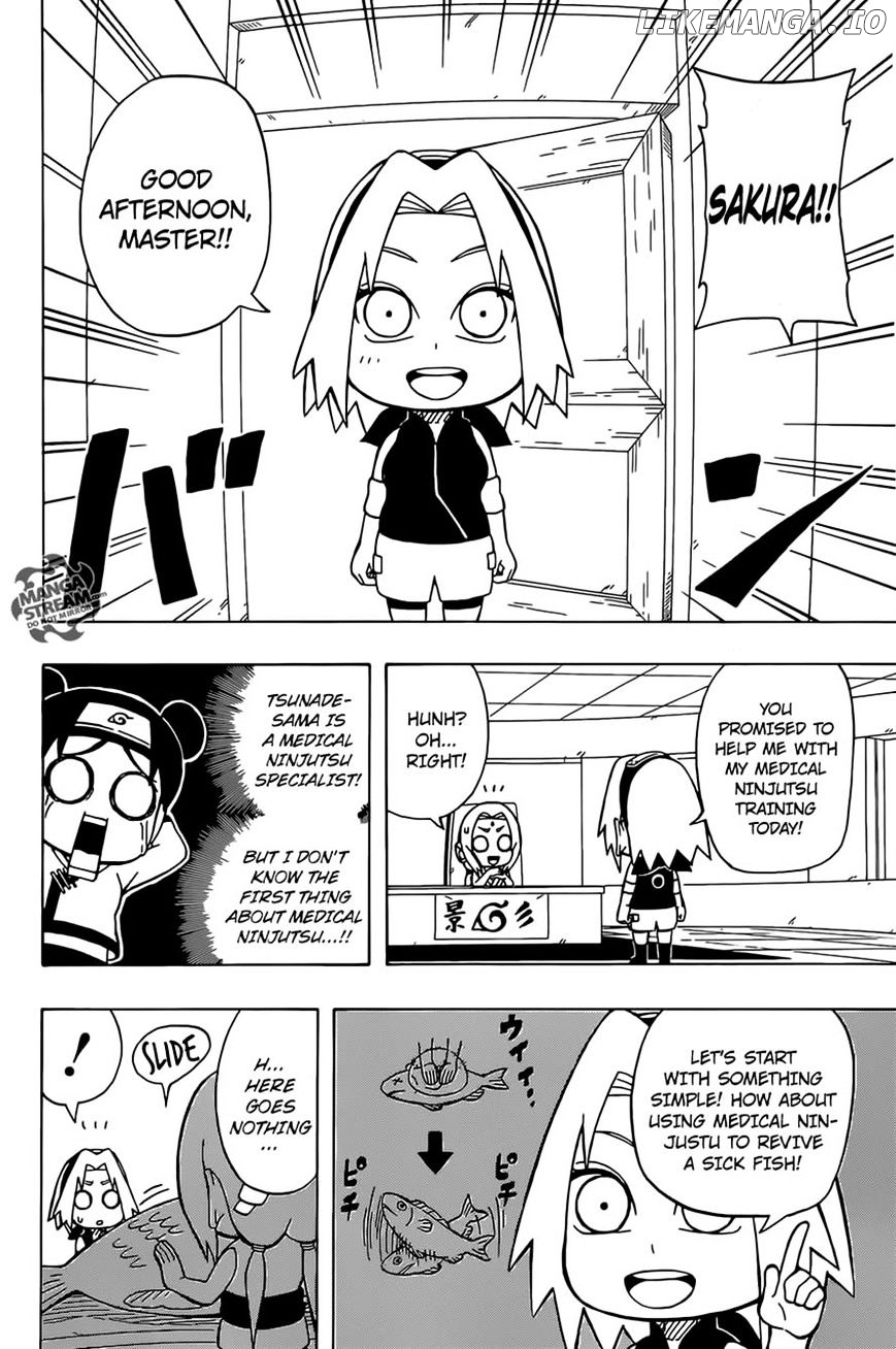 Rock Lee No Seishun Full-Power Ninden chapter 35 - page 10