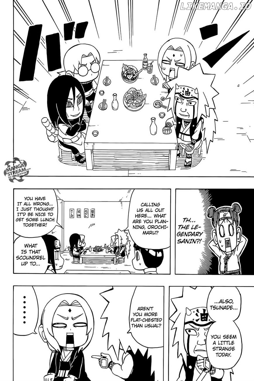 Rock Lee No Seishun Full-Power Ninden chapter 35 - page 14