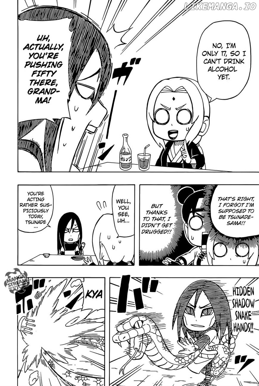 Rock Lee No Seishun Full-Power Ninden chapter 35 - page 16
