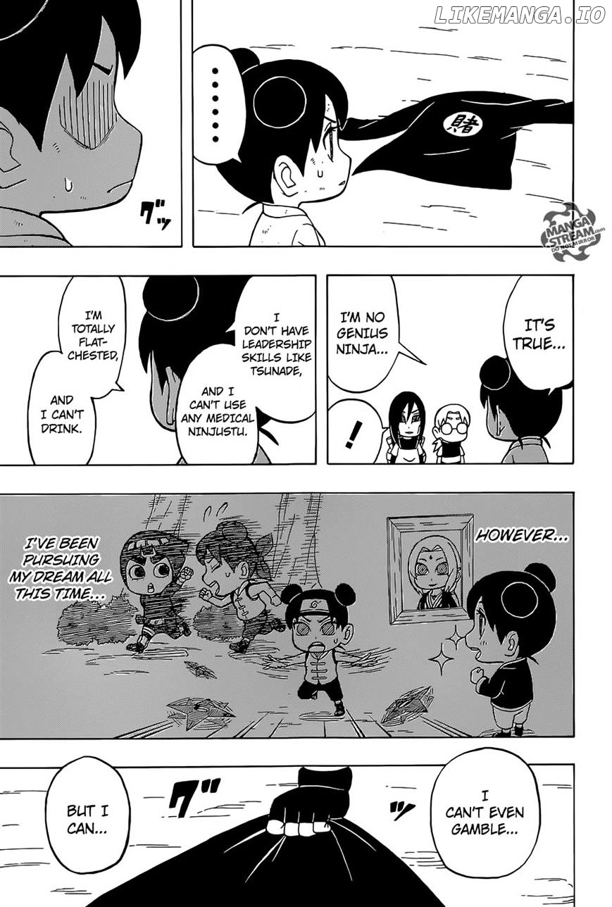 Rock Lee No Seishun Full-Power Ninden chapter 35 - page 19