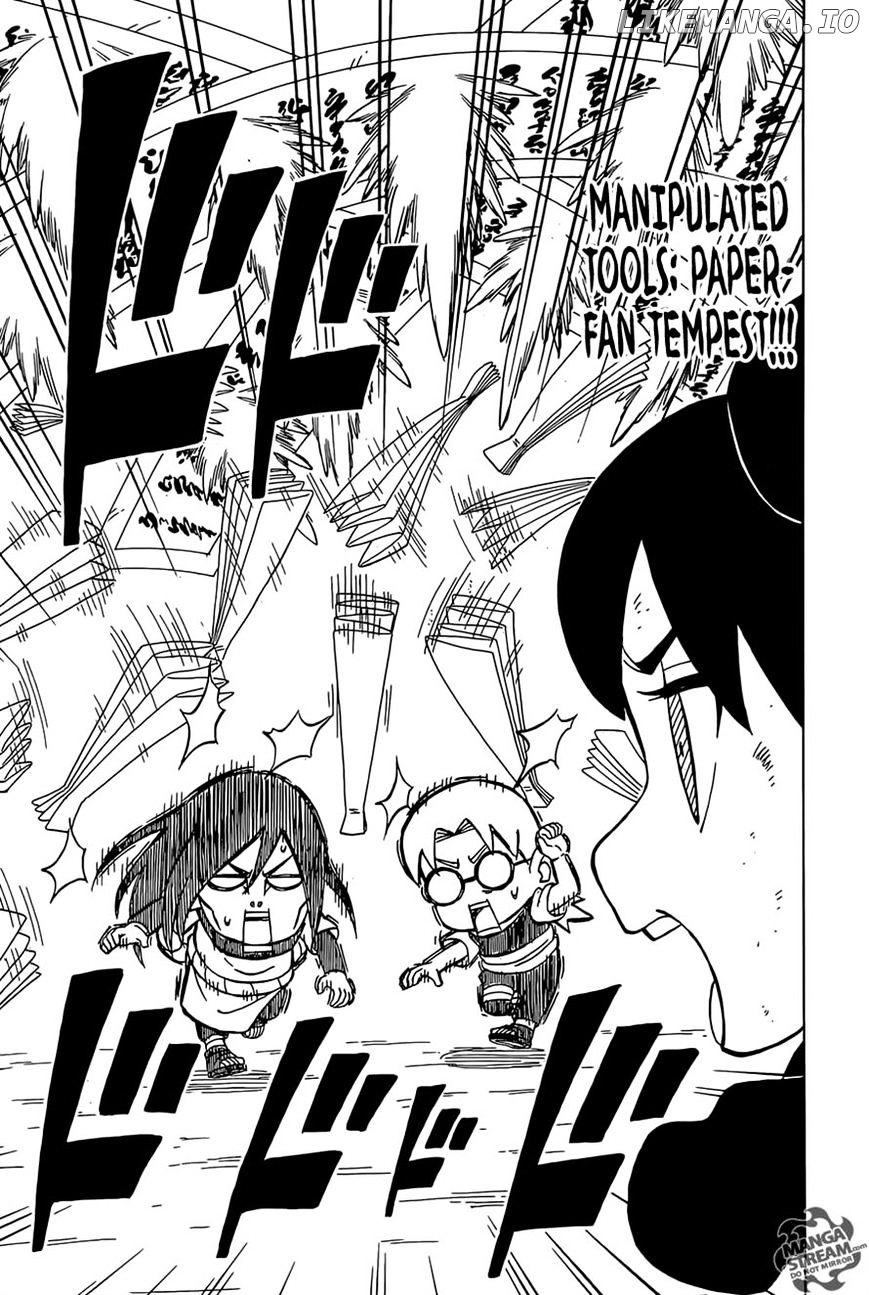 Rock Lee No Seishun Full-Power Ninden chapter 35 - page 21