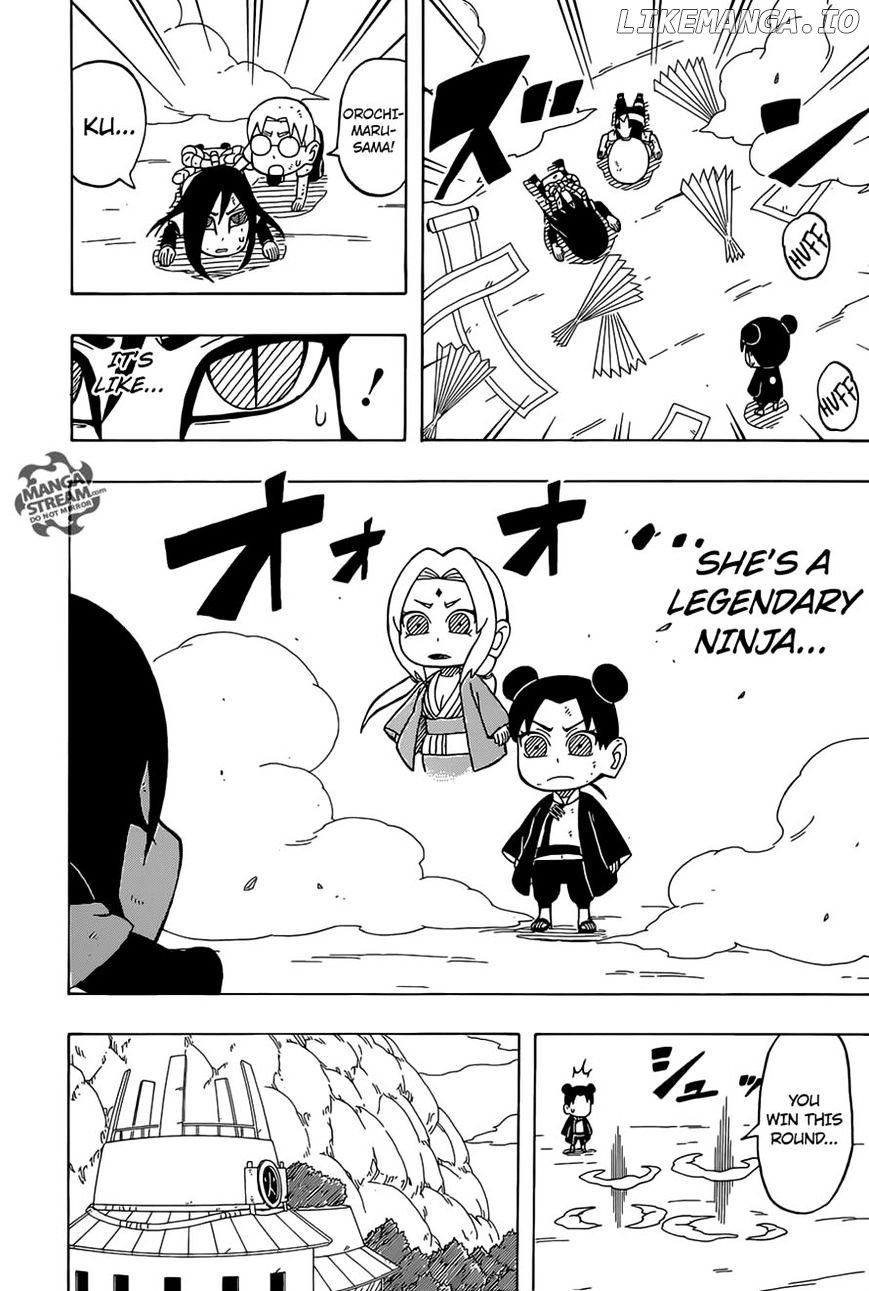 Rock Lee No Seishun Full-Power Ninden chapter 35 - page 22