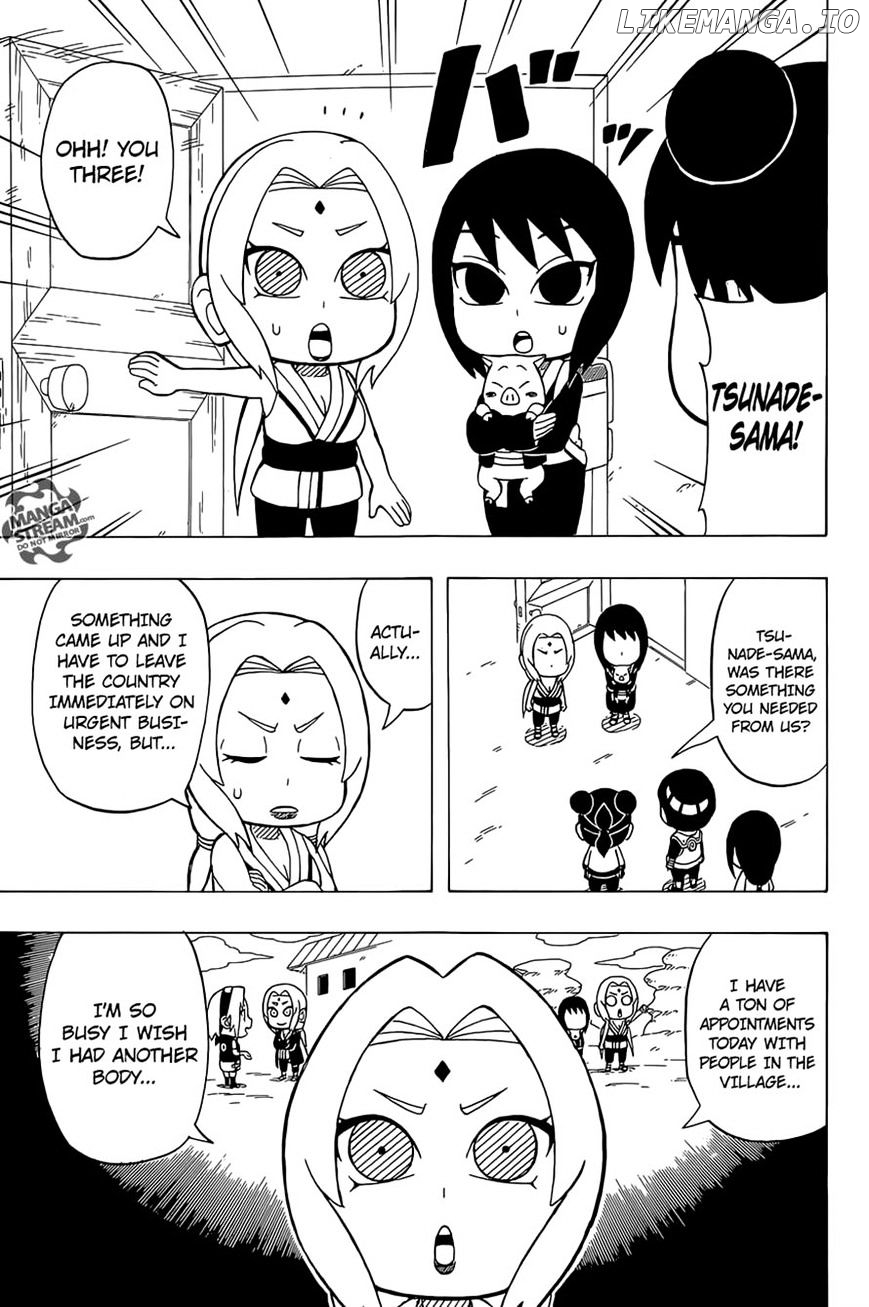 Rock Lee No Seishun Full-Power Ninden chapter 35 - page 3