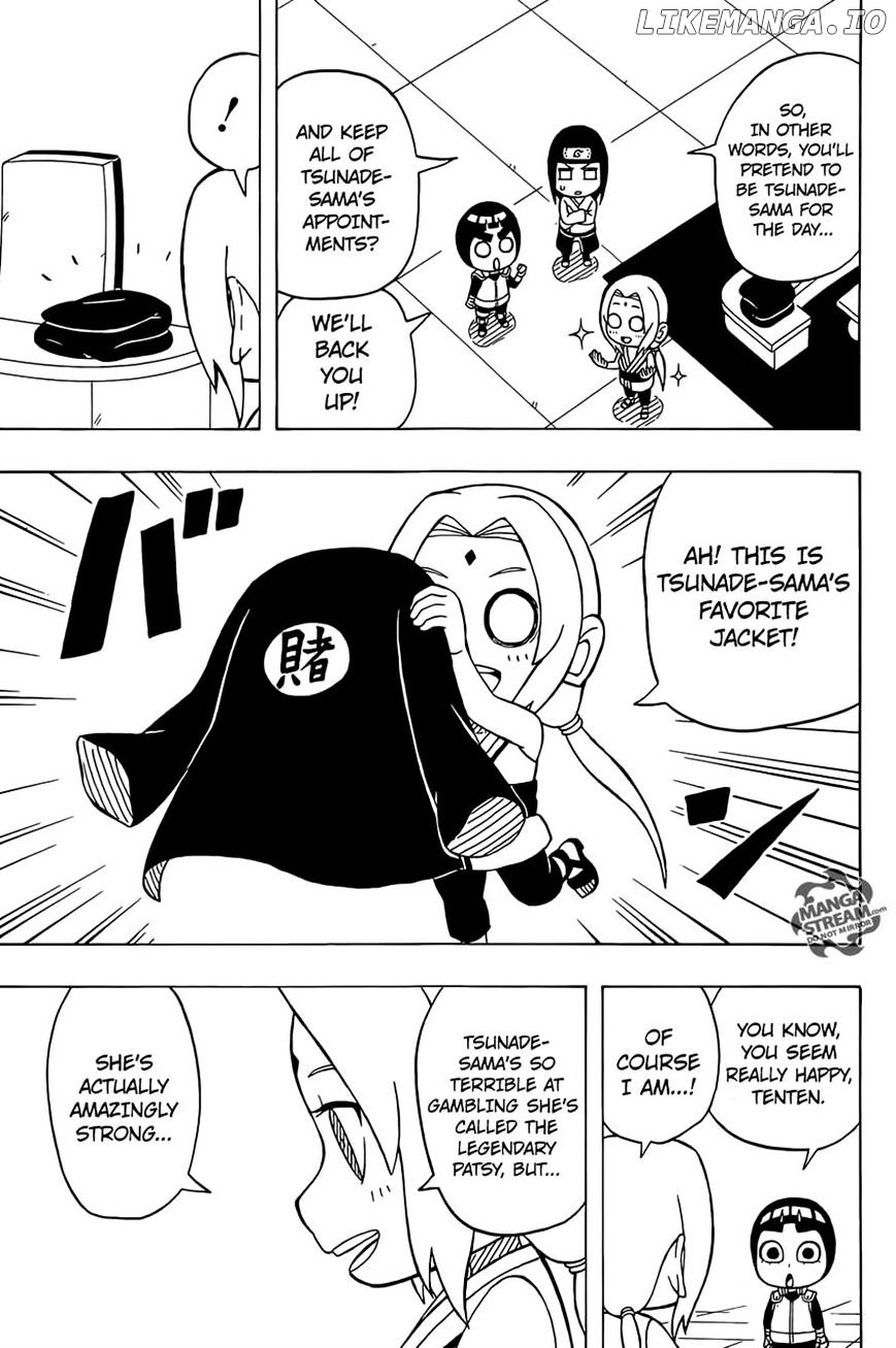 Rock Lee No Seishun Full-Power Ninden chapter 35 - page 5