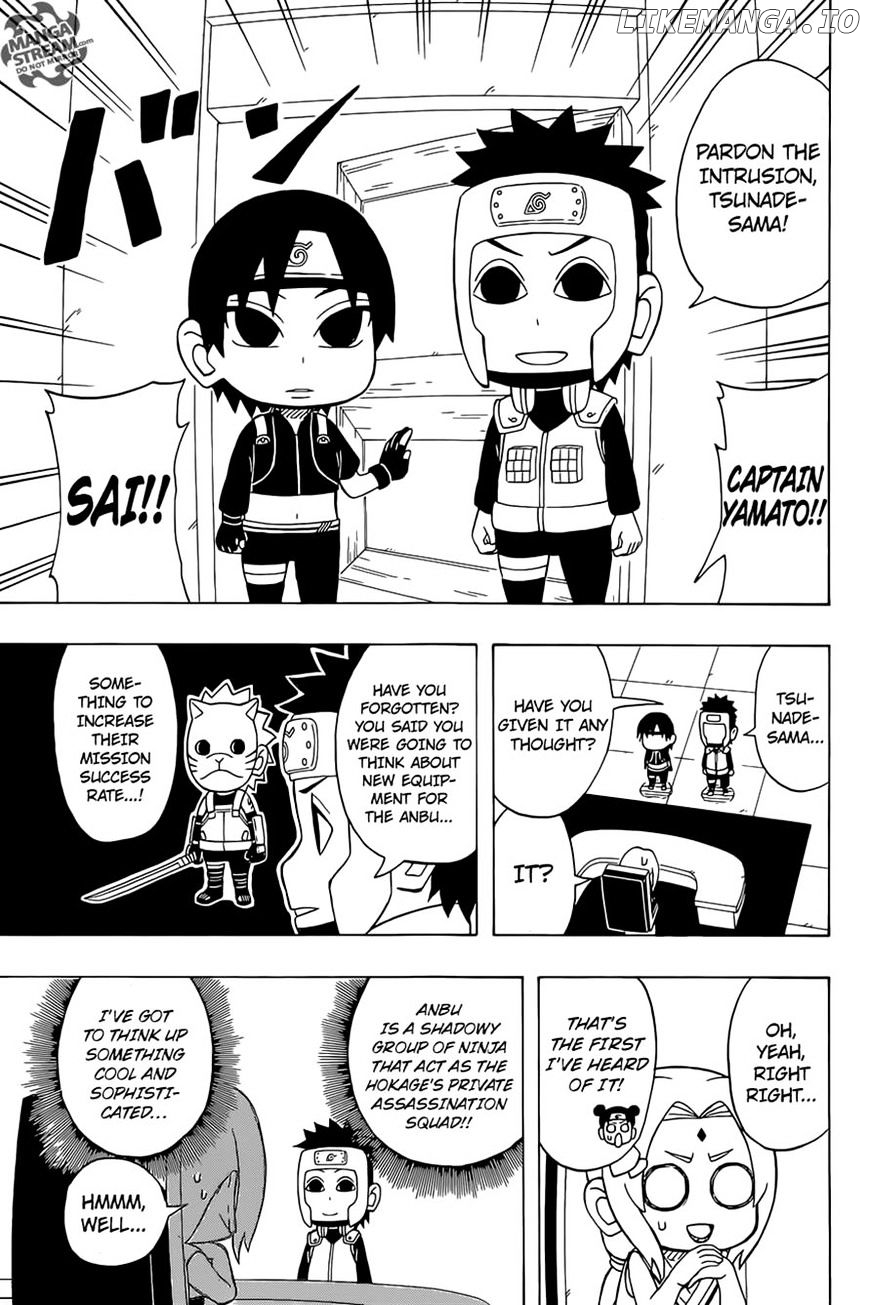 Rock Lee No Seishun Full-Power Ninden chapter 35 - page 7