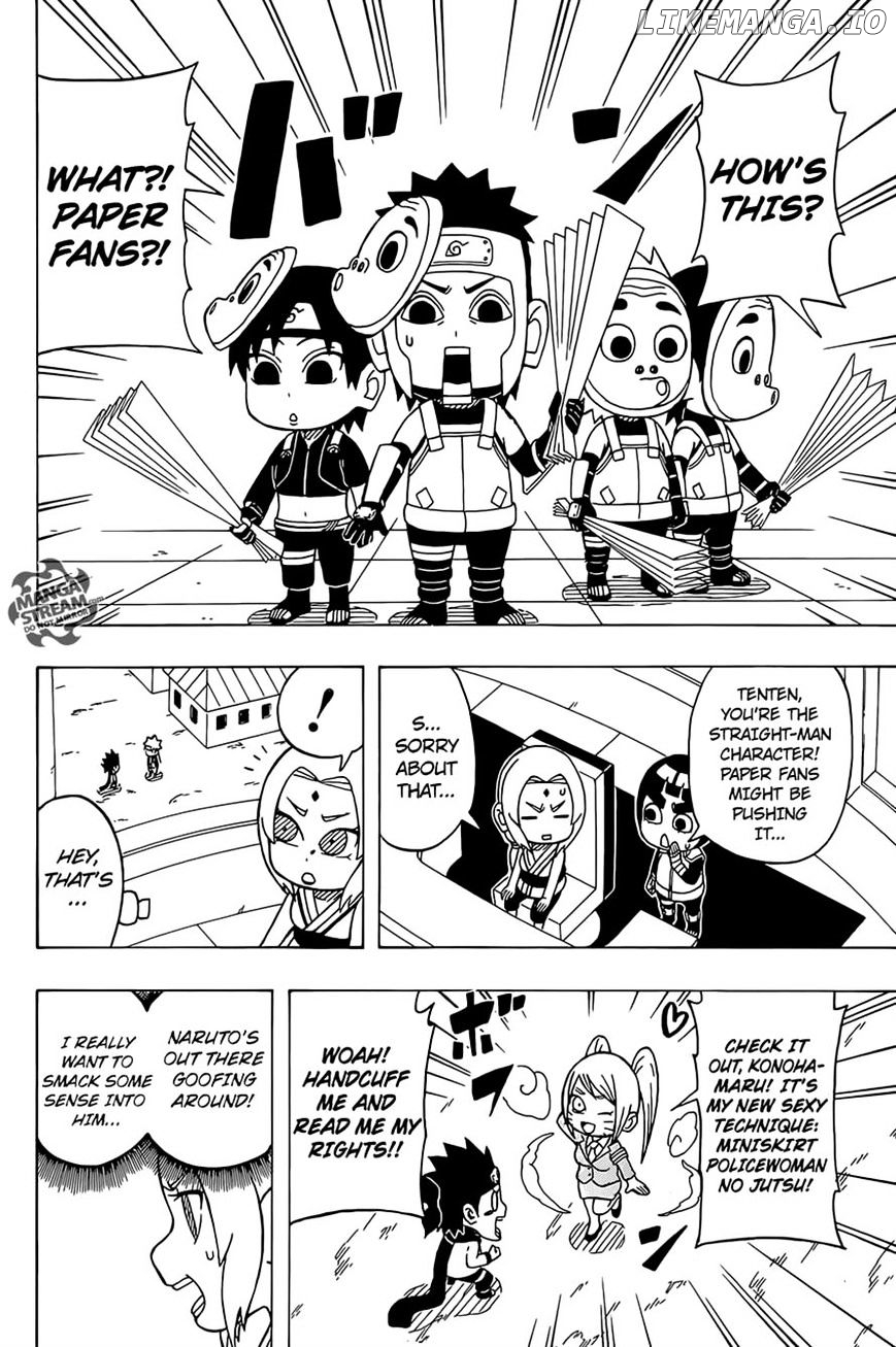 Rock Lee No Seishun Full-Power Ninden chapter 35 - page 8