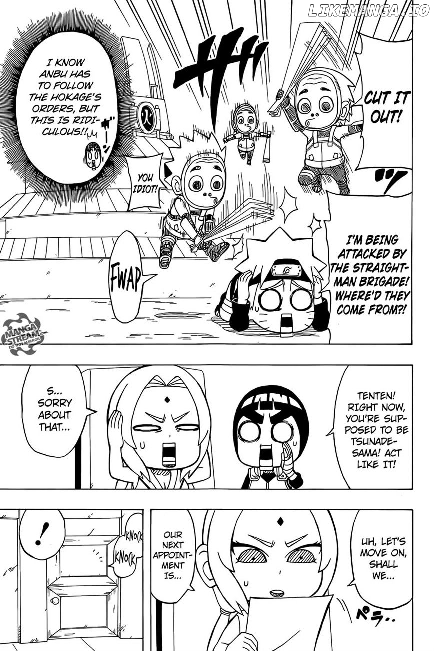 Rock Lee No Seishun Full-Power Ninden chapter 35 - page 9