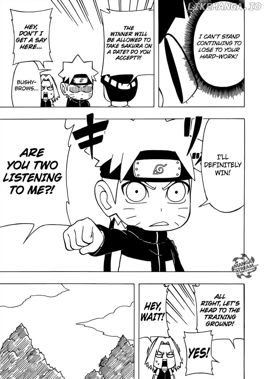 Rock Lee No Seishun Full-Power Ninden chapter 24 - page 10
