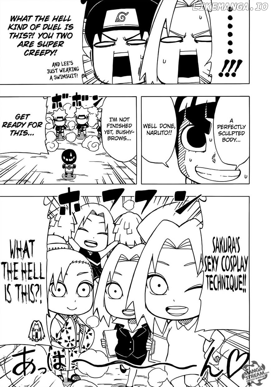 Rock Lee No Seishun Full-Power Ninden chapter 24 - page 12