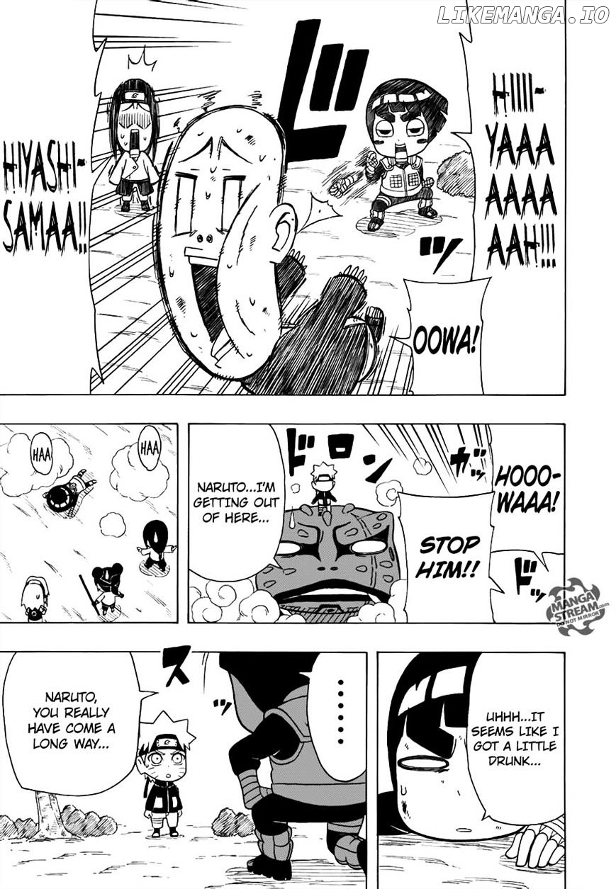Rock Lee No Seishun Full-Power Ninden chapter 24 - page 18