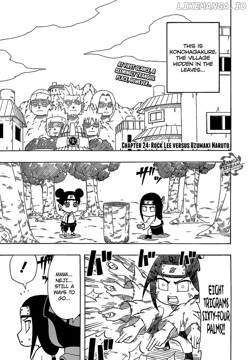 Rock Lee No Seishun Full-Power Ninden chapter 24 - page 2