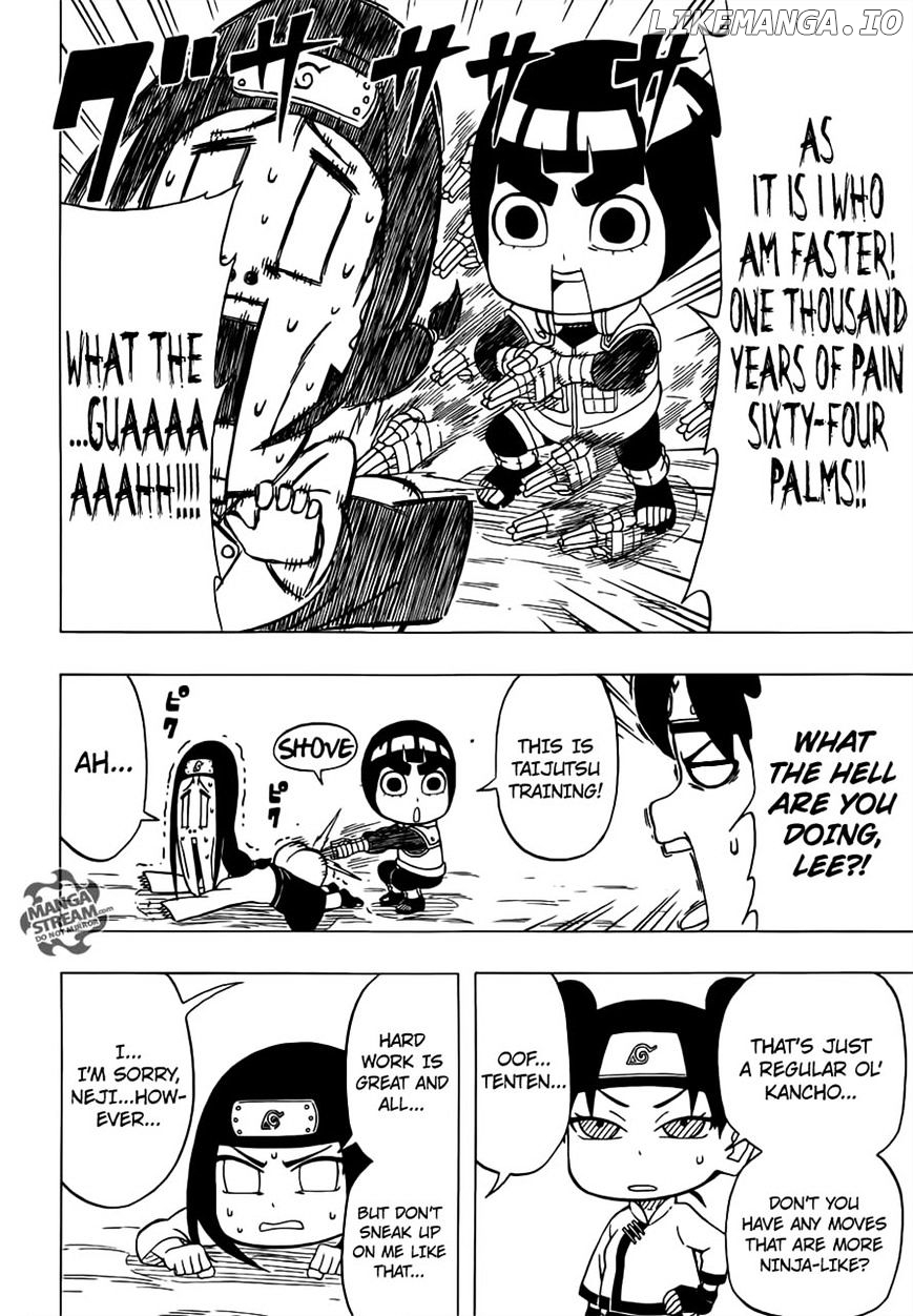 Rock Lee No Seishun Full-Power Ninden chapter 24 - page 3