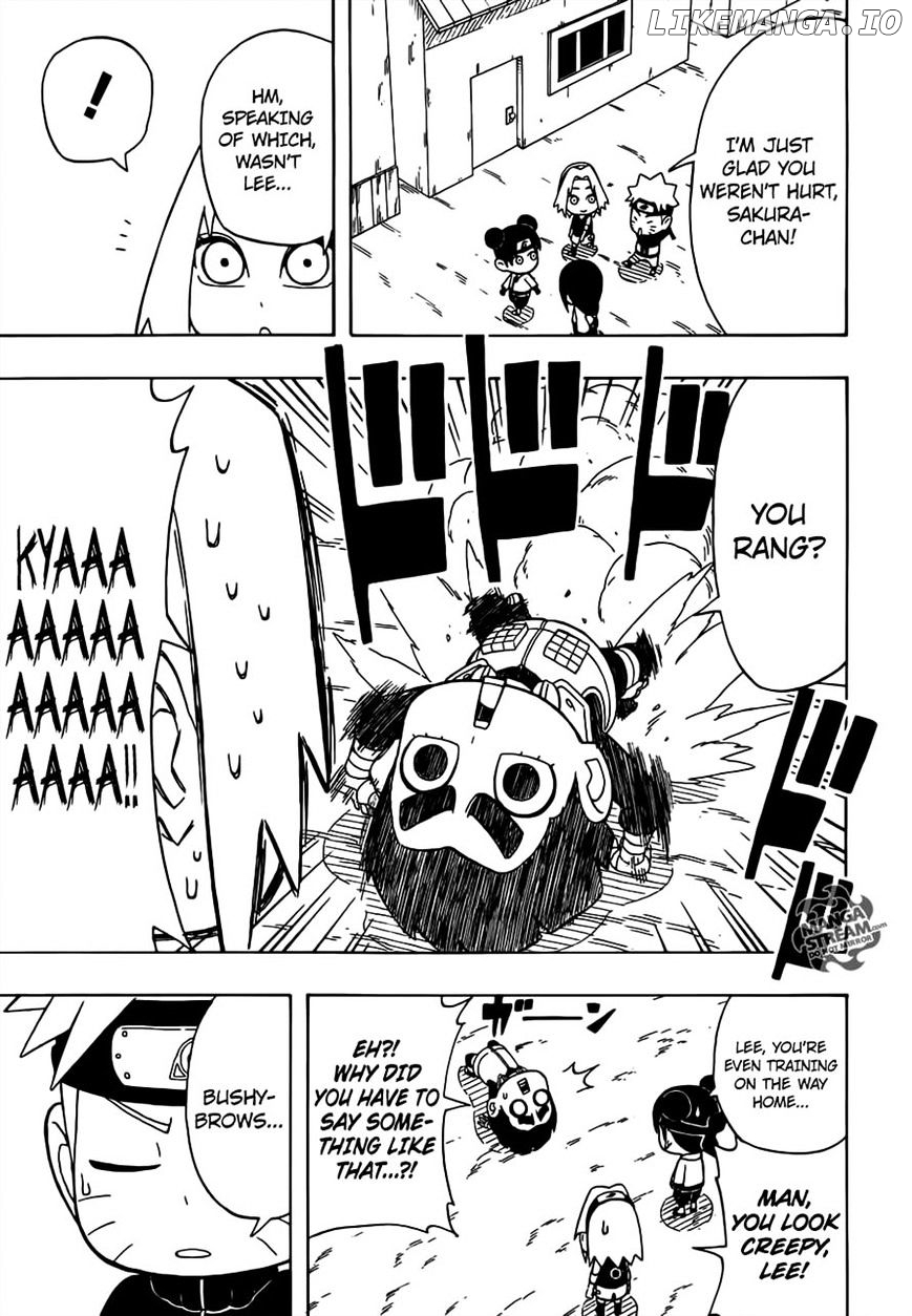 Rock Lee No Seishun Full-Power Ninden chapter 24 - page 6
