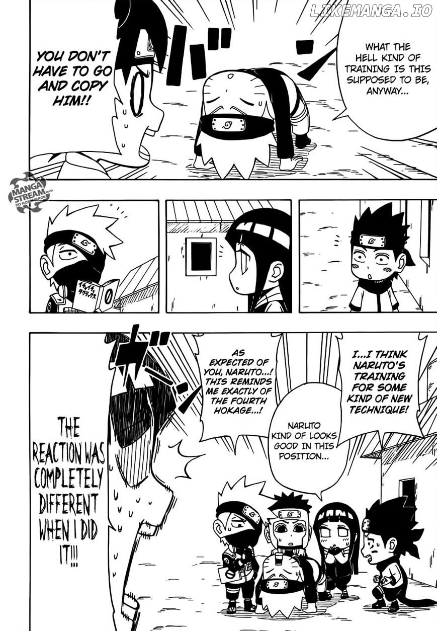Rock Lee No Seishun Full-Power Ninden chapter 24 - page 7