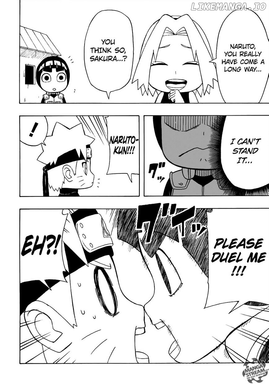 Rock Lee No Seishun Full-Power Ninden chapter 24 - page 9