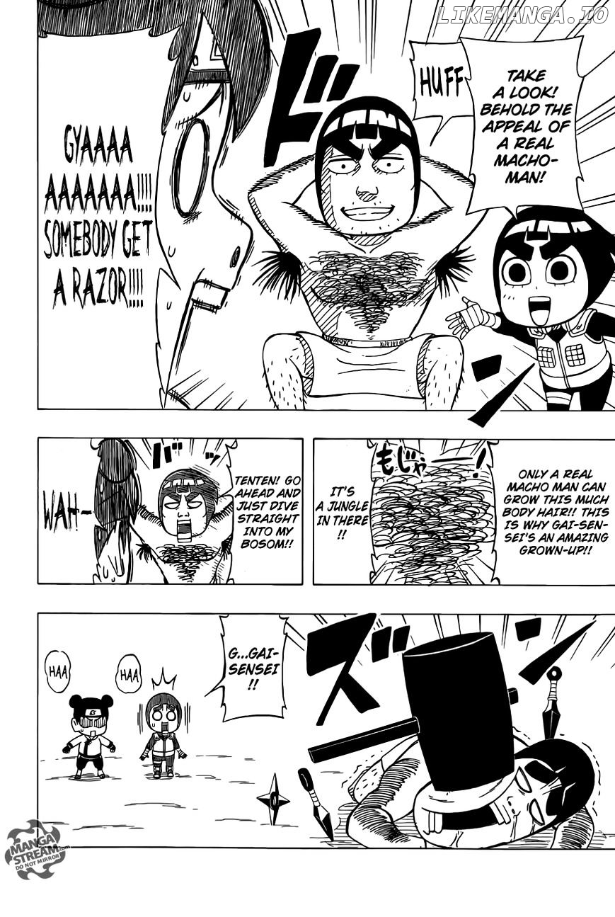 Rock Lee No Seishun Full-Power Ninden chapter 36 - page 5